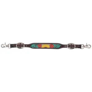 Reinsman Rising Sunflower Wither Strap