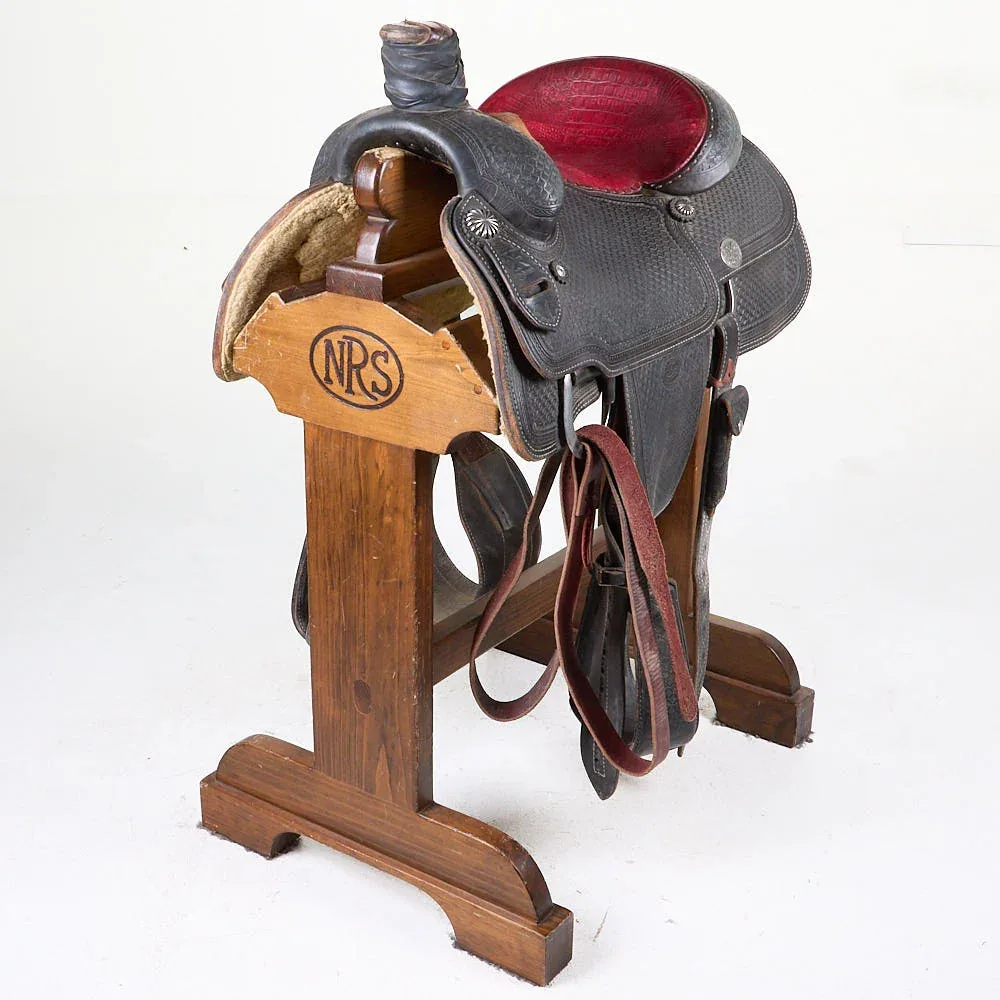 Reinsman Used 14.5in Full Tooled Reinsman X Series Team Roping Saddle