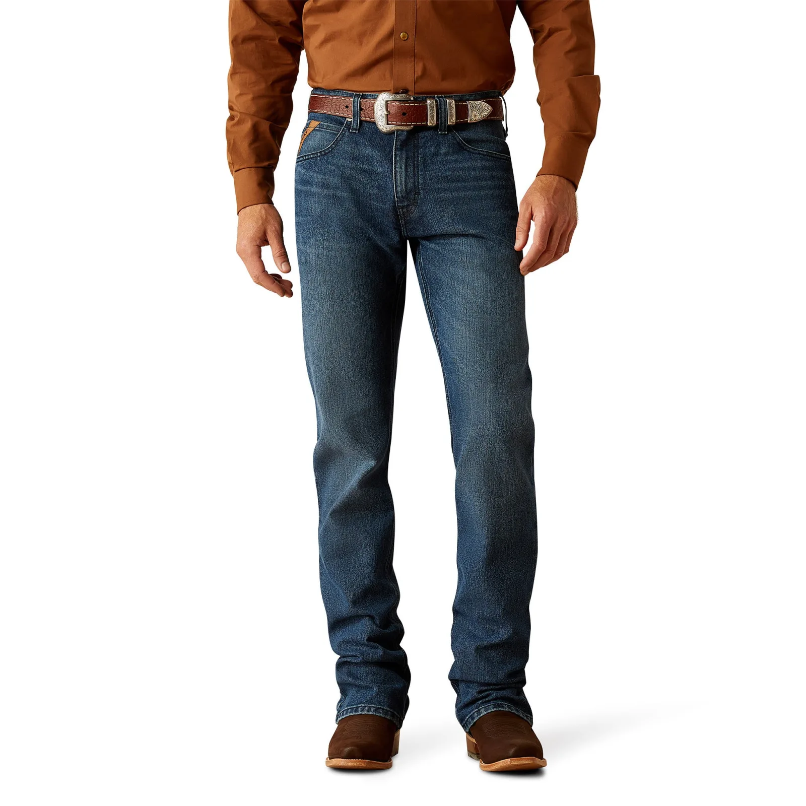 Relentless By Ariat Mens M5 Blade NXS Straight Leg Jeans - Image 2