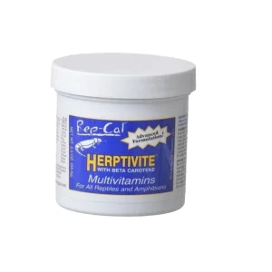 Rep Cal Herptivite Multivitamin w/ Beta Carotene 3.3 oz Blue Bottle