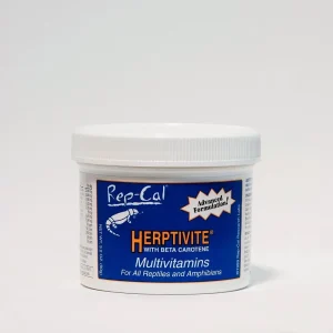 Rep-Cal Research Labs Herptivite with Beta Carotene Multivitamins Reptile Supplement 3.3 oz
