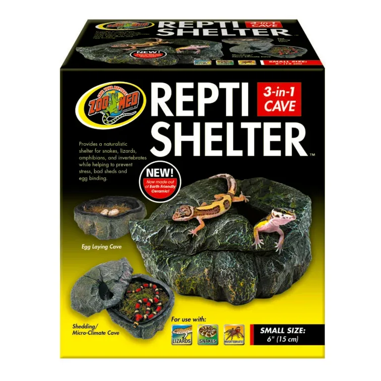 Repti Shelter 3 in 1 Cave (Now Ceramic!)