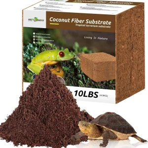 REPTI ZOO 100% Organic Reptiles Coconut Fiber Substrate 72 Quart