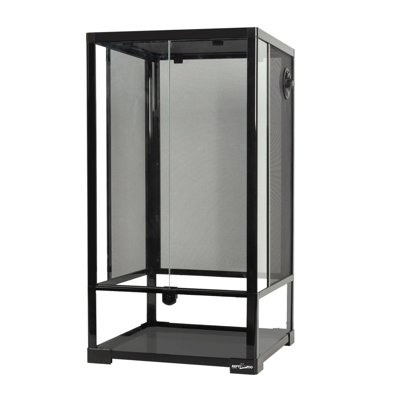 REPTI ZOO 33 Gallon 16" x 16" x 30" Vertical Reptile Cages With Wire Mesh Screen Cover And Front Door - Image 2