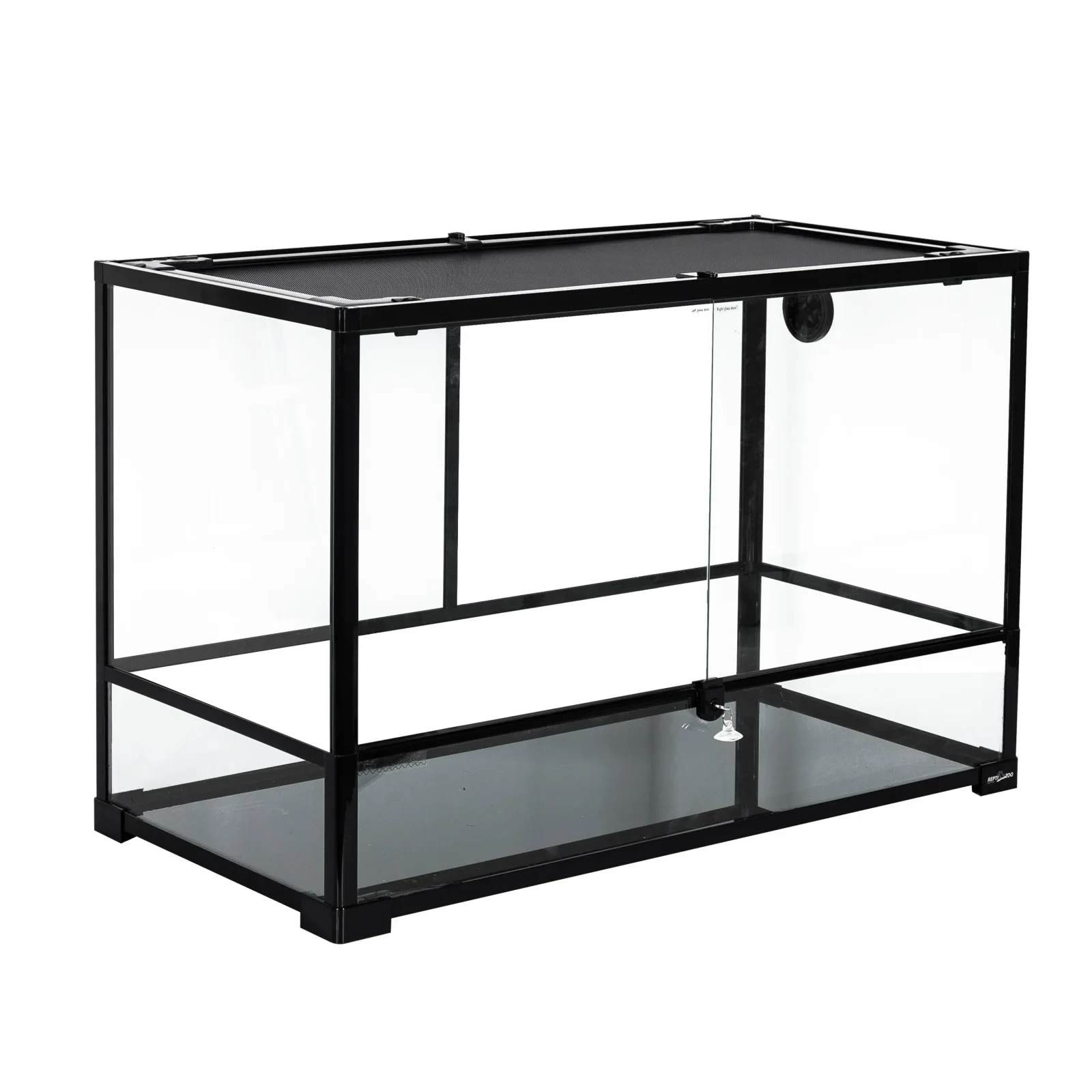 REPTI ZOO 67 Gallon 36" x 18" x 24" Reptile Tank, Double Hinge Door with Screen Ventilation Reptile Terrarium(Knock-Down) RK0120 - Image 2