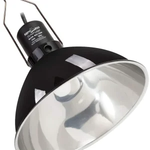 REPTI ZOO 8.5 Inch Reptile Lamp Fixture,Optical Reflection Cover for Reptile Glass Terrariums