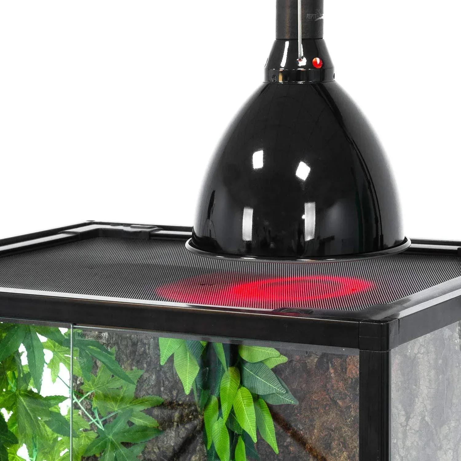 REPTI ZOO 8.5 inch Reptile Light Fixture 200W E26 Base,Aquarium Dome Reptile Light Socket Fixture (Without Bulbs) - Image 2