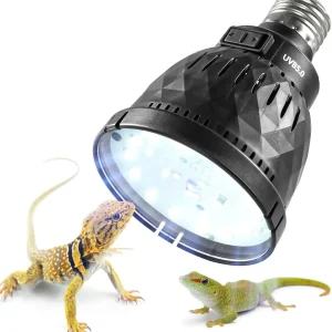 REPTI ZOO Dimmable Dual Mode UVB UVA Reptile Light Bulb