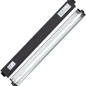 REPTI ZOO Reptile UVB Lighting Combo Kit with Detachable Curved Reflector 5.0 UVB T5 Lamp Bulb, ETL certificated