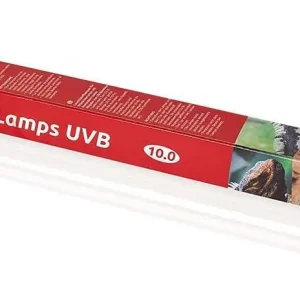 REPTI ZOO T8 Terrarium Reptile Fluorescent UVB T8 18 Inches 15W Compact Reptile Bulb Tropical Terrarium Lamp Tube