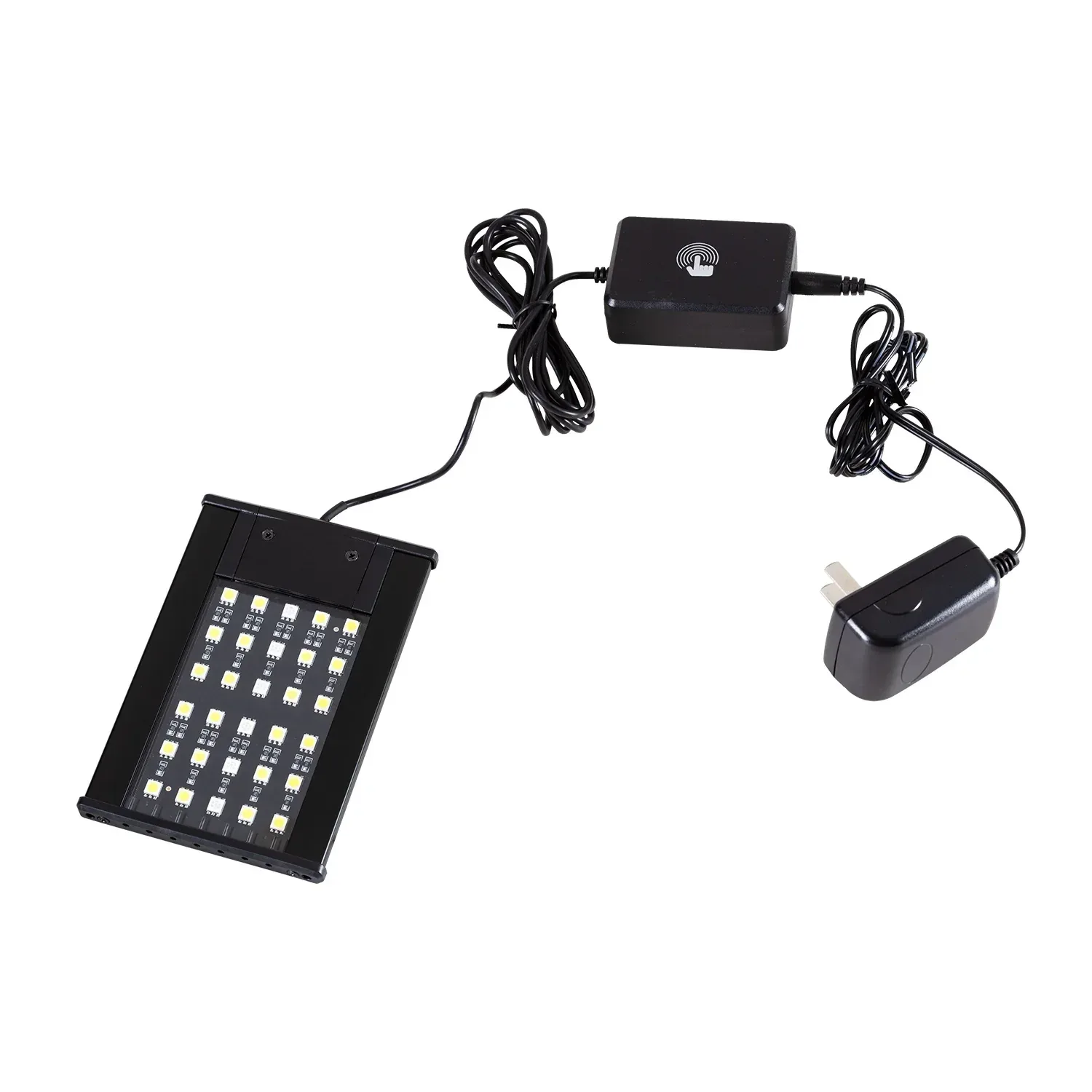 REPTI ZOO Terrarium Light Day and Night Mode Reptile LED Light Hood for Reptile Terrarium White Light and Blue Light Fit for Different Pet Habits