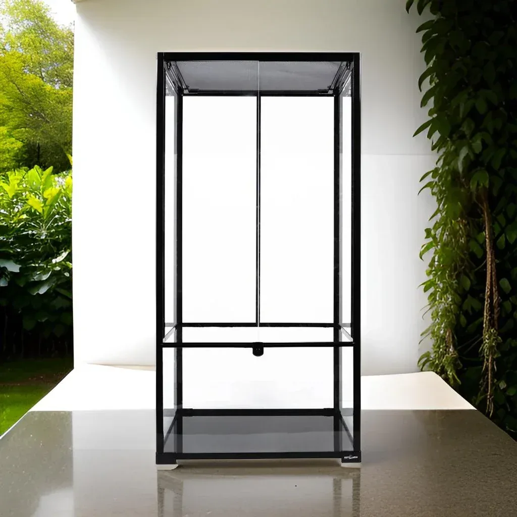 Reptizoo 120 Gallon vertical reptile tank 24Lx24Wx48H chameleons cage easy assembly RK242448A - Image 2