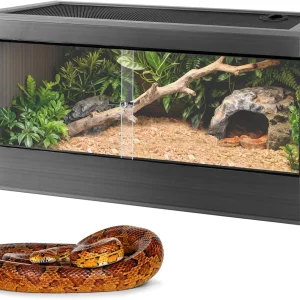 REPTIZOO 30/50/68 Gallon Composite Wood Reptile Enclosure
