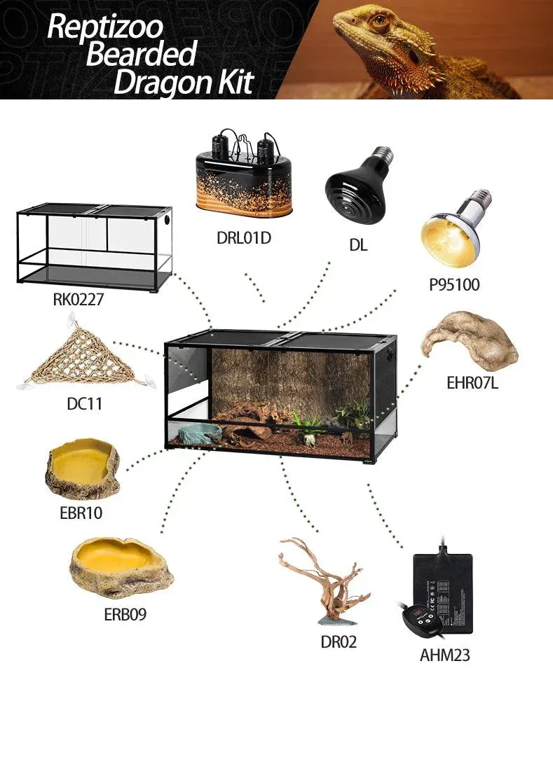 REPTIZOO bearded dragon starter kit - Image 2