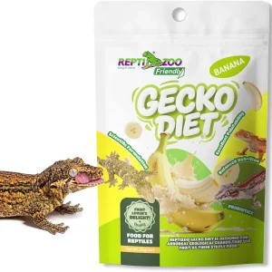 REPTIZOO FRIENDLY Crested Gecko Insect Puree Banana Fruit Mix 2oz