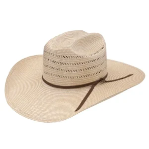 Resistol 20X 4 Corners 4 1/2 in. Brim Precreased Straw Hat