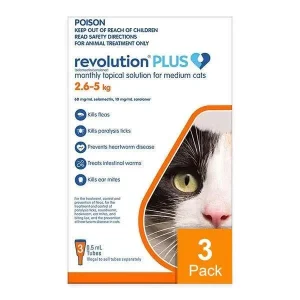 Revolution Plus for Medium Cats 5.6