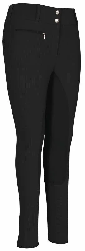 Ribb Wide Waistband FS In Lowrise Breech 24 Brn