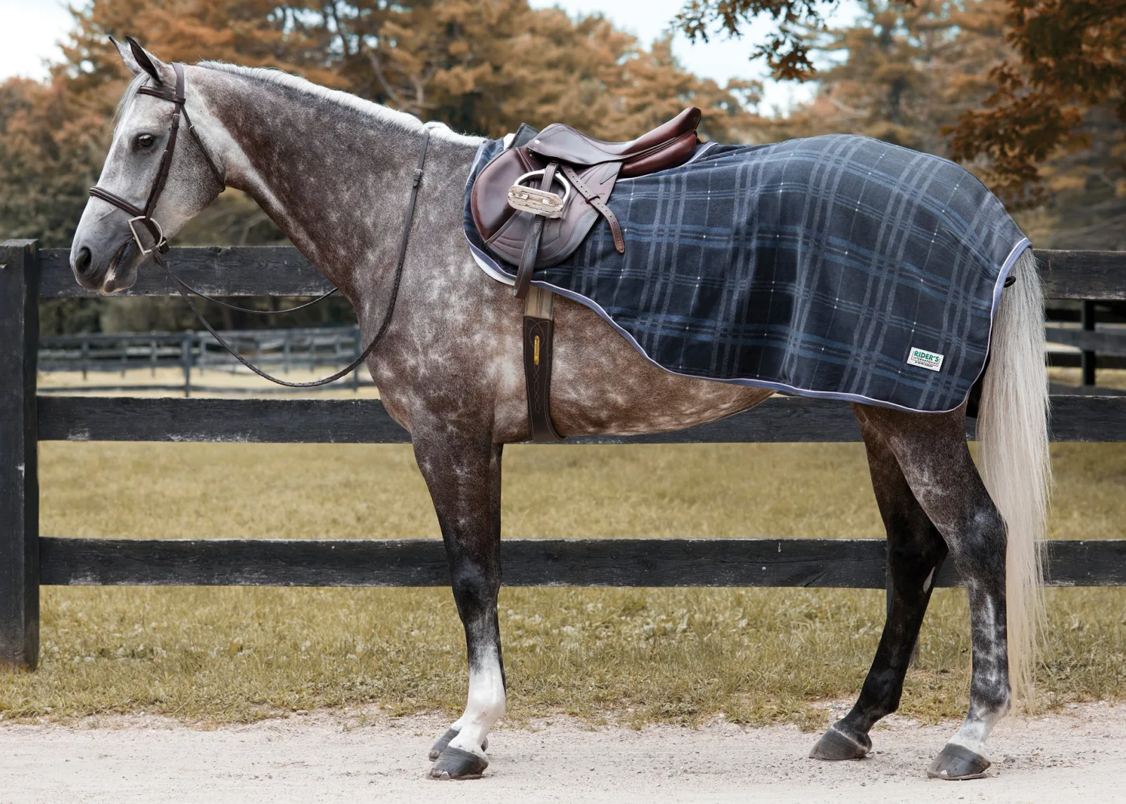 Rider’s International™ Plaid Fleece Quarter Sheet