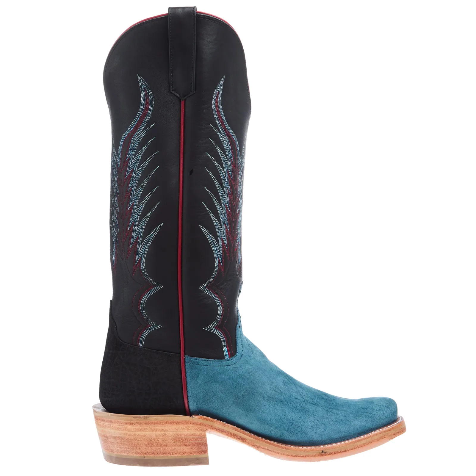 Rios Of Mercedes Men's Ride Ready Danube Nubuck Poseidon 15in Black Waxy Kansas Top - Image 2