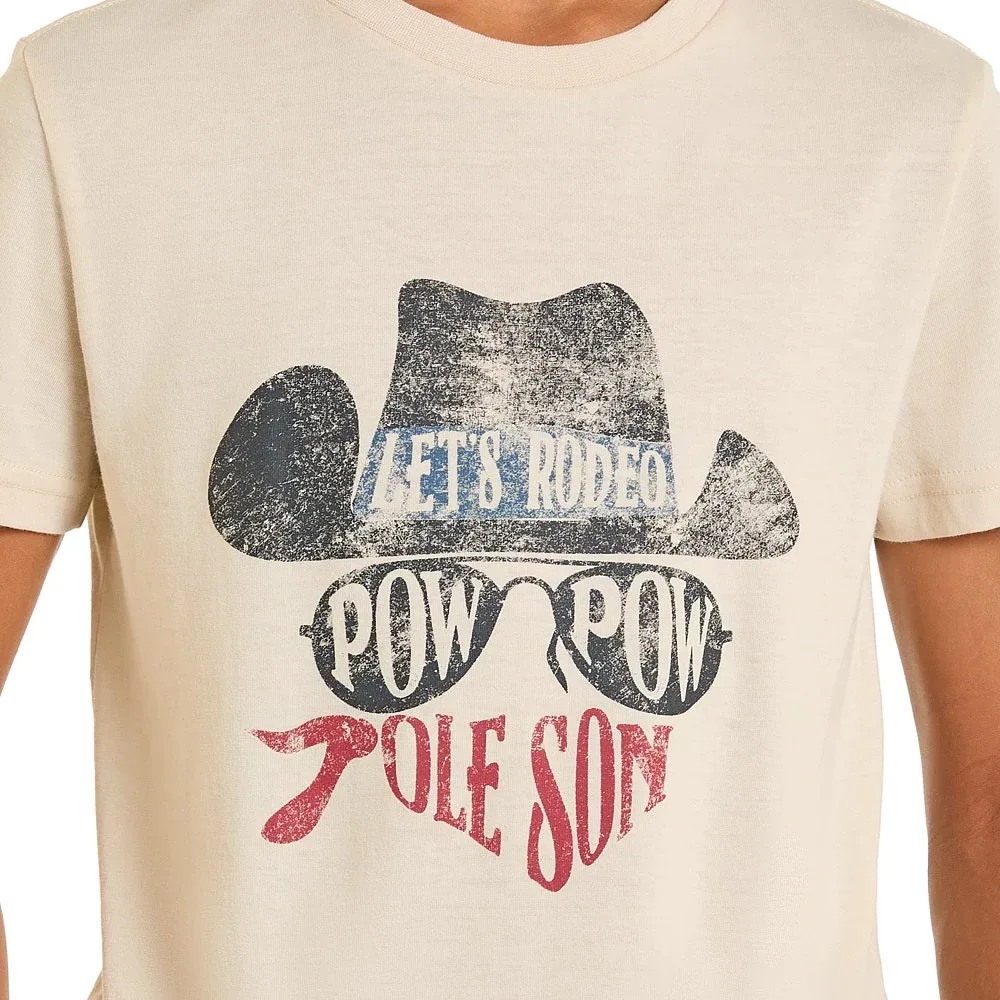 Rock & Roll Denim Boy's Pow Pow Tee Shirt - Image 2