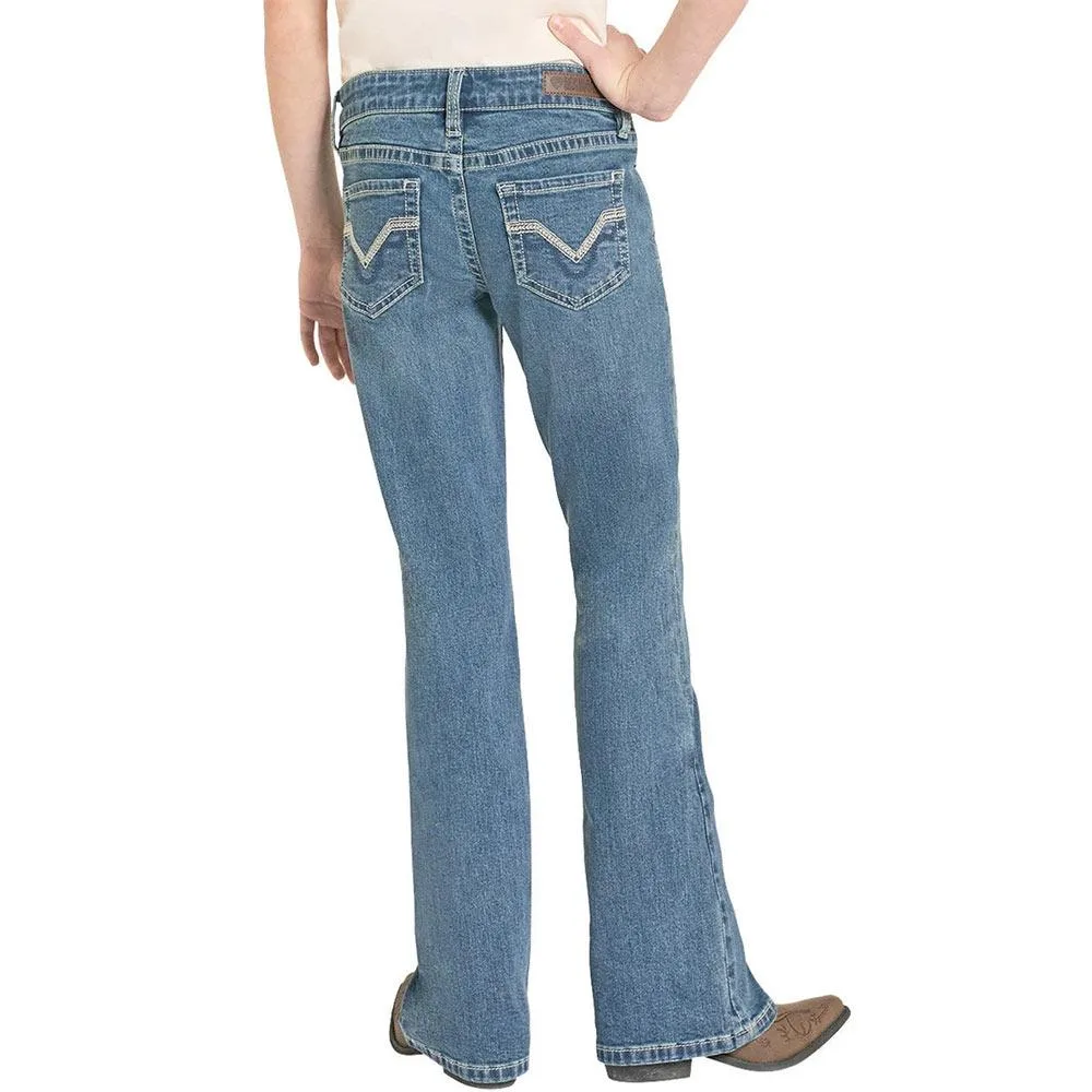 Rock & Roll Denim Girl's Signature Pocket Jeans