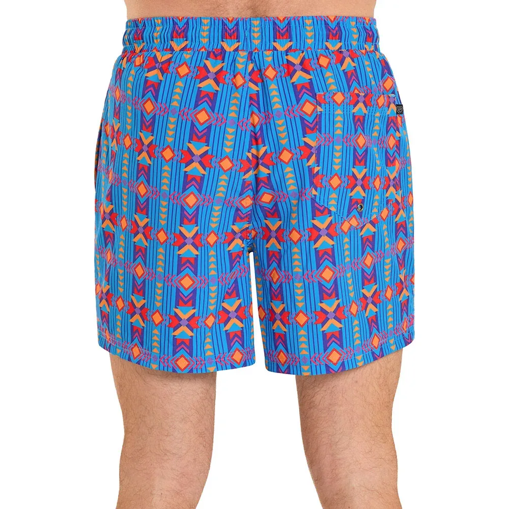 Rock & Roll Denim Men's Sapphire Southwestern Swim Trunks - Image 2