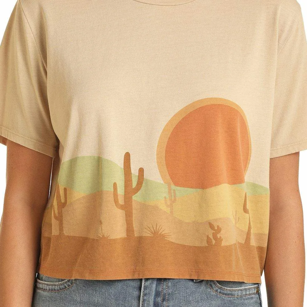Rock & Roll Denim Women's Desert Scene Tee - Image 2