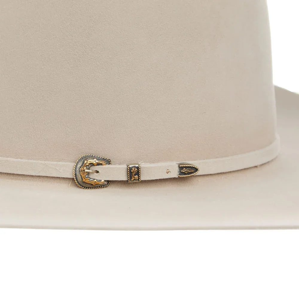 Rodeo King 100X Silverbelly 4 1/2in Brim Open Crown - Image 2