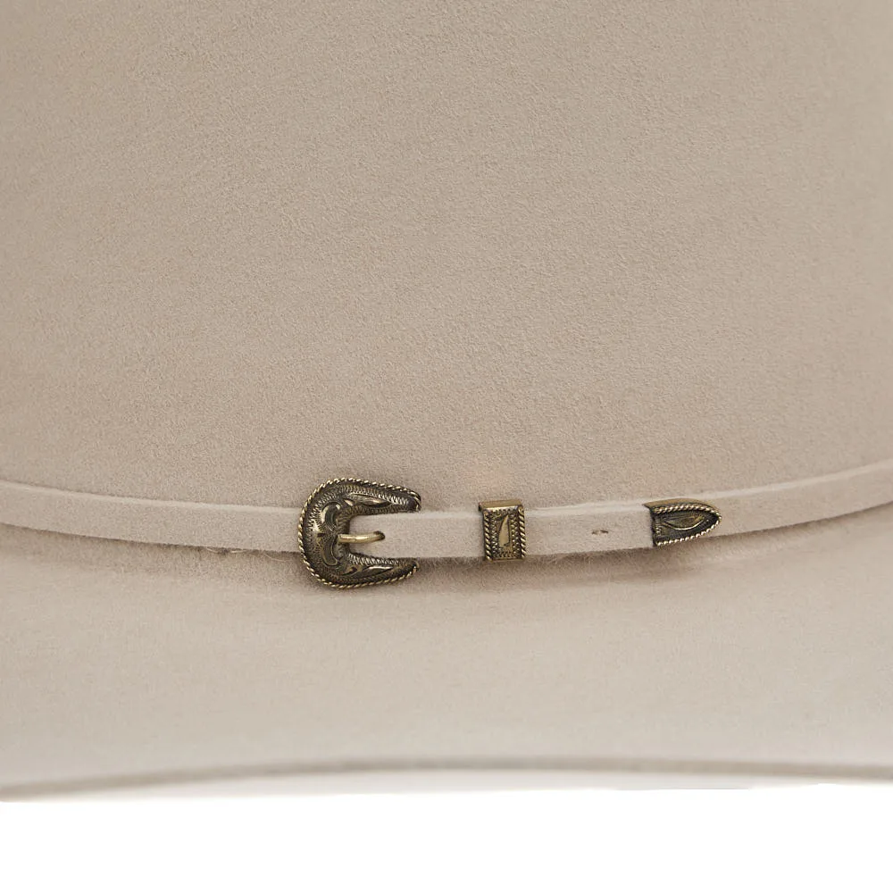 Rodeo King 30X Silverbelly 4 1/2 Brim Open Crown Felt Hat - Image 2