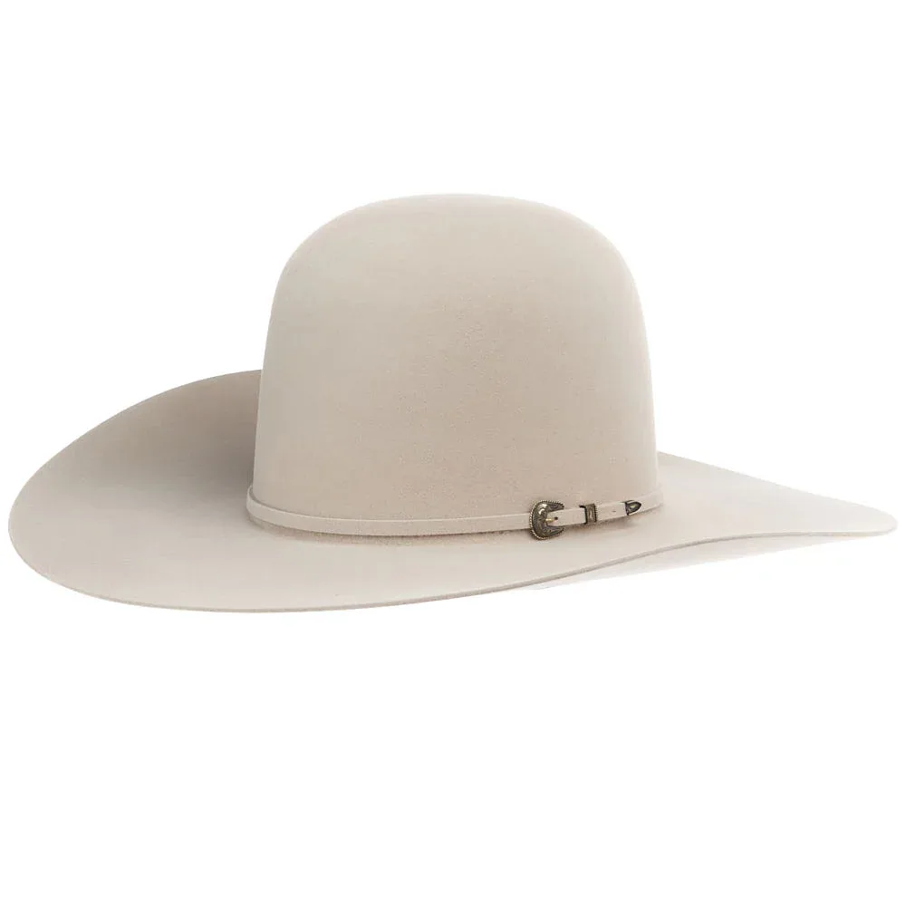 Rodeo King 30X Silverbelly 4 1/2 Brim Open Crown Felt Hat