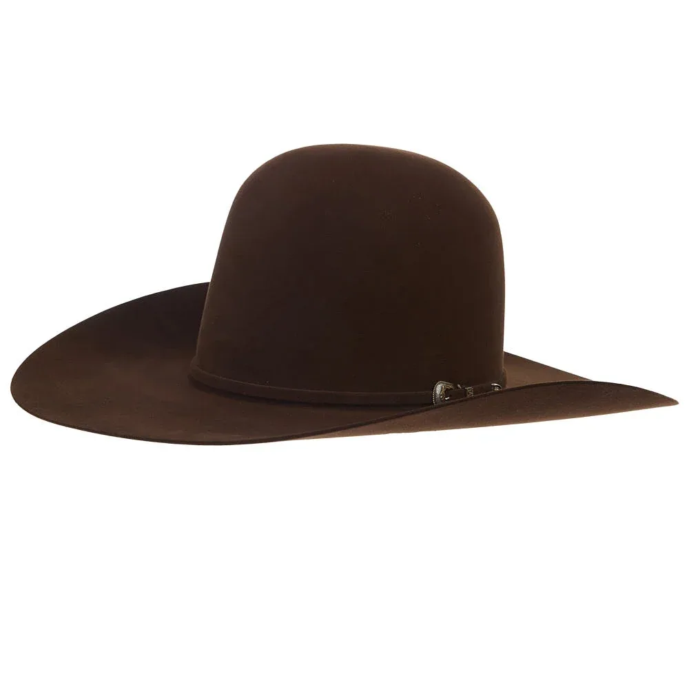 Rodeo King 60X Whiskey 4 1/2in Brim Open Crown Felt Hat