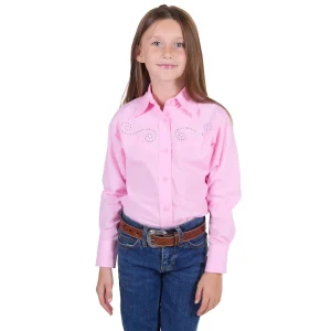Rod's True Western Girl's Sparkle Blouse