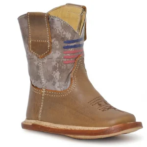Roper Cowbabies Infant Camo Flag Boots