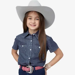 ROPER Girls' Denim Days Top