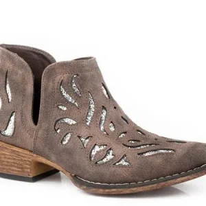Roper Ladies Ava Glitz Snip Toe Booties