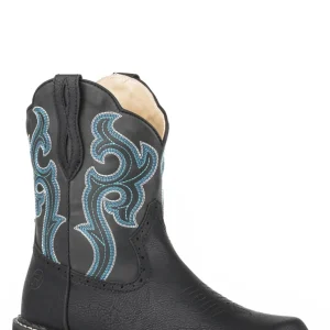 Roper Ladies Chunk Rider Faux Leather Boots