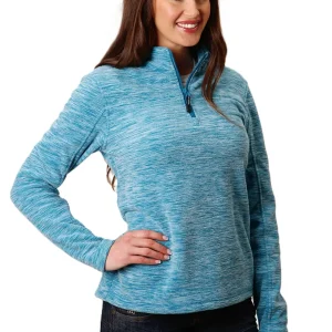 Roper Ladies Fleece 3/4 Sleeve Pullover