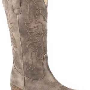 Roper Ladies Riley Cord Snip Toe Boots