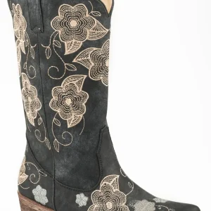 Roper Ladies Riley Flowers Western Boots