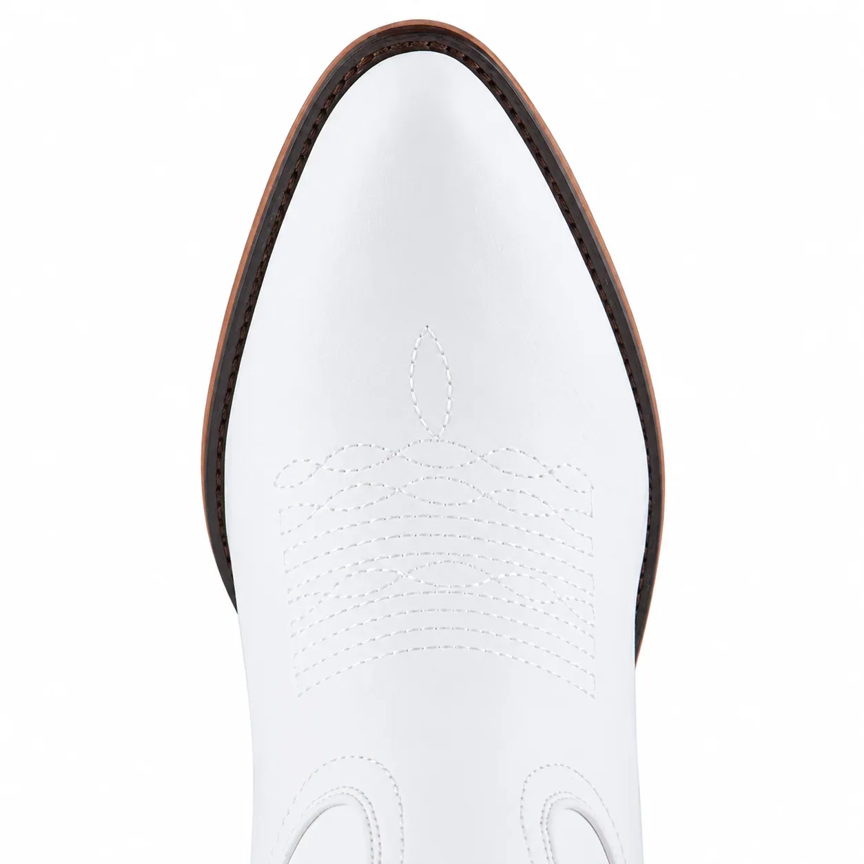 Roper Womens White Nettie Boots - Image 2