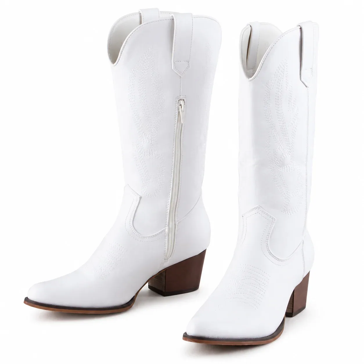 Roper Womens White Nettie Boots