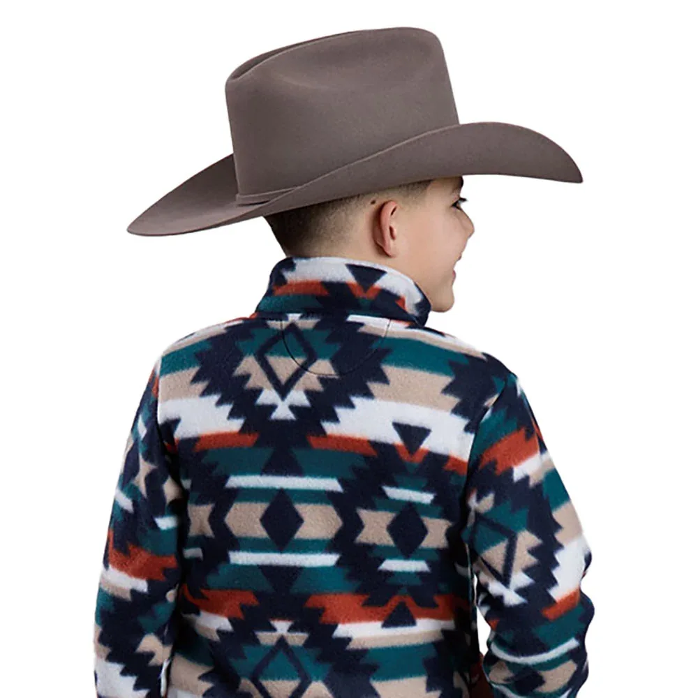 ROPER Youth Boy's Fleece 1/4 Zip Pullover - Image 2