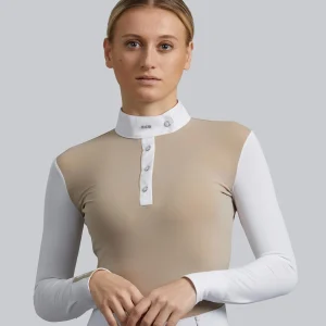 Rossini Lycra Show Shirt Beige