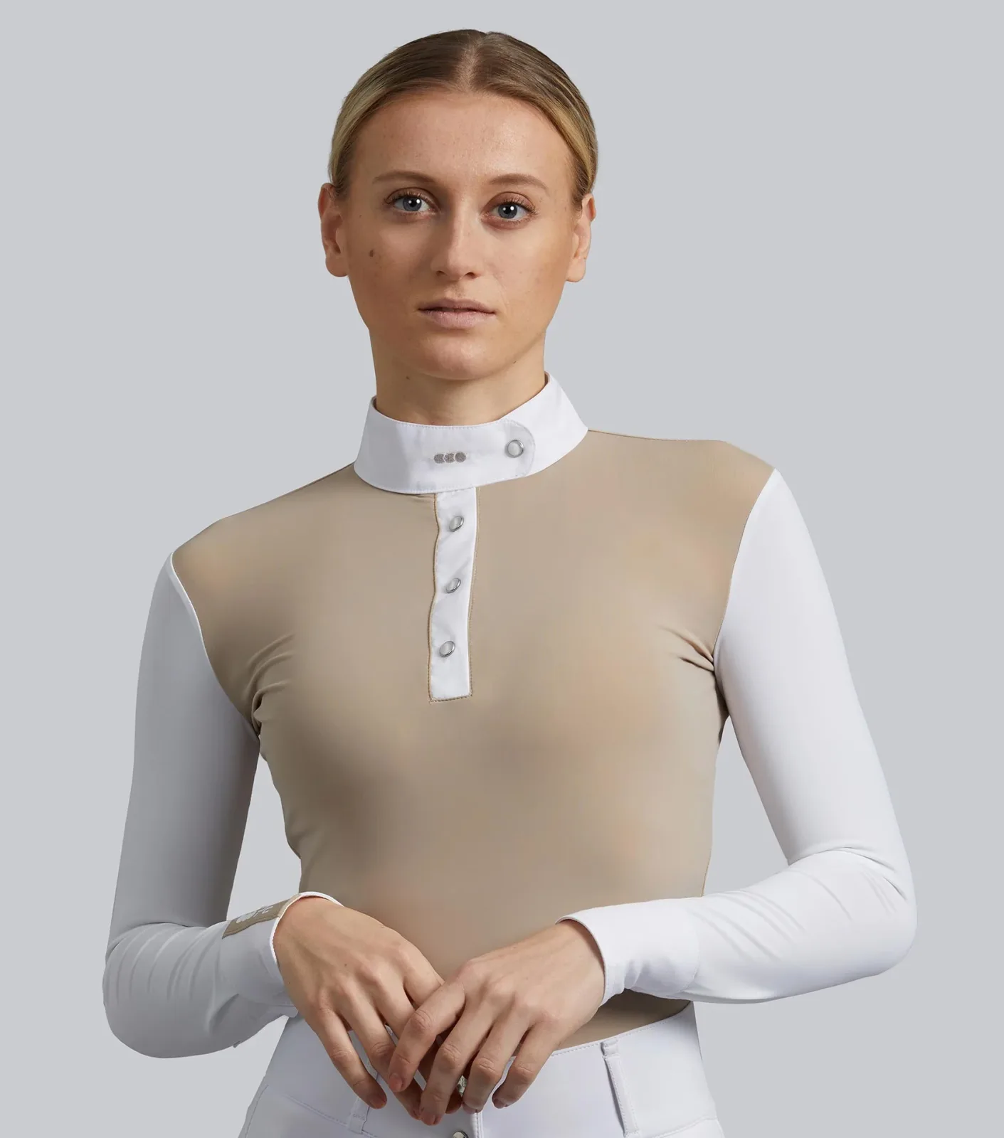 Rossini Lycra Show Shirt Beige