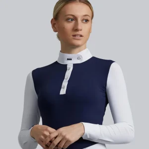 Rossini Lycra Show Shirt Navy