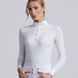 Rossini Lycra Show Shirt White
