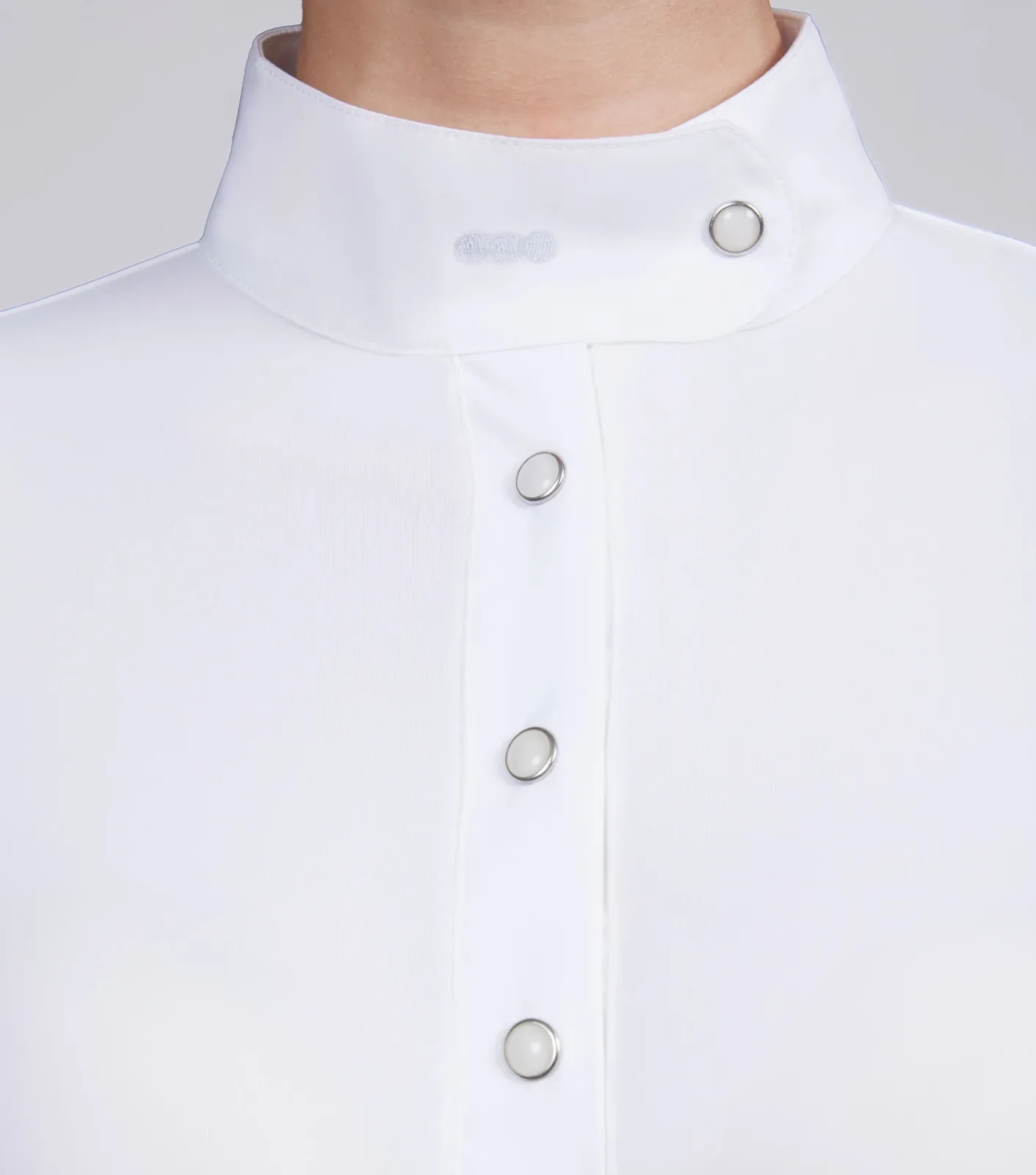 Rossini Lycra Show Shirt White - Image 2