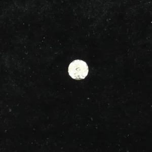 Round Concho for Hat Band 3/8 Wht