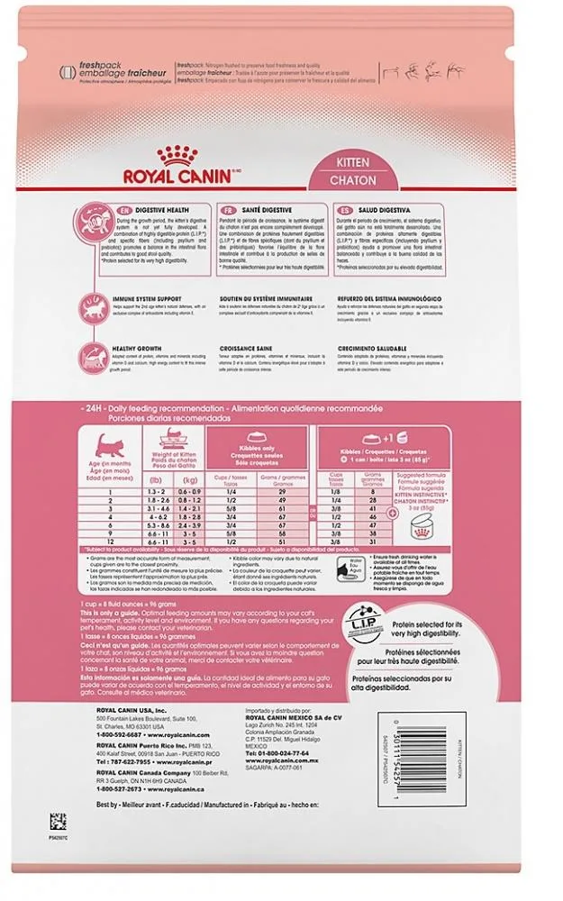 Royal Canin Feline Health Nutrition Kitten Dry Kitten Food - Image 2